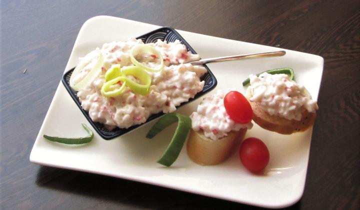 Jak připravit rychlou krabí pomazánku z majonézy Yofresh | jednoduchý recept Jak připravit rychlou krabí pomazánku z majonézy Yofresh | jednoduchý recept